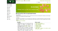 Desktop Screenshot of pontes.ro